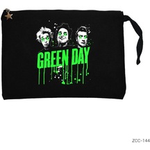 Green Day Group Siyah Clutch Astarlı Cüzdan / El Çantası
