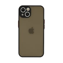 Apple iPhone Uyumlu, 15 Kılıf Montreal Silikon Kapak - Siyah