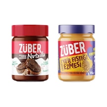 Crunchy Yer Fıstığı Ezmesi 315g + Nutzilla Kakaolu Fındık Kreması 315g