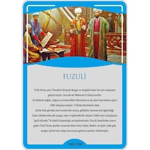 Türk Büyükleri - Fuzuli Afişi