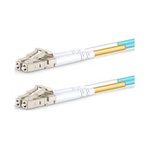 LC-LC 2 METRE Multi Mode Fiber Optik Patch Kablo Duplex OM3 2.0mm