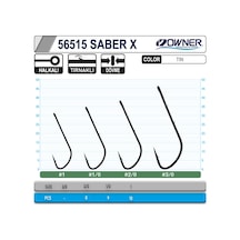 Owner 56515 Tachiuo Saber X Tin İğne 1