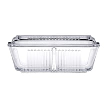 Frigo Studio Bölmeli Saklama Kabı 480cc, Şeffaf