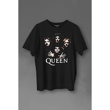 Queen English Rock Music Group Freddie Mercury Baskılı Tişört Unisex T-shirt 001