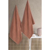 Royal 70x140 Cm 2'li Banyo Havlu Seti, %100 Pamuklu Havlu Takımı 001