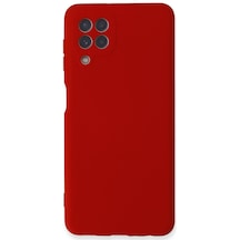Samsung Galaxy Uyumlu A22 Kılıf Nano İçi Kadife Silikon - Kırmızı Bzsxx00 1