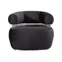 Miss Worble Fox Pofuduk Berjer Tekli Koltuk Siyah