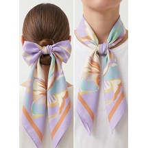 Sisley Flora Bandana/fular -2018-47 47 Lila