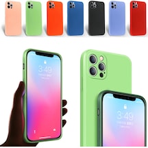 iPhone 12 Pro Kılıf Kamera Korumalı Lansman Silikon Kapak