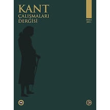 Kant Çalışmaları Dergisi / Kolektif