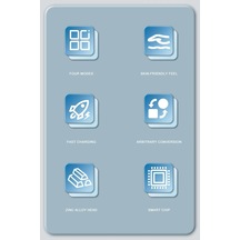 120w4 İn 1 Çok Fonksiyonlu Cep Telefonu Veri Kablosu Pd Hızlı Şarj Kablosu Şarj Turuncu 2m