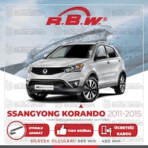 Rbw Ssangyong Korando 2011 - 2015 Ön Muz Silecek Takımı