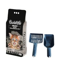 Goldlife Kedi Kumu 10 L + Kedi Kum Küreği + Kedi Mama Küreği