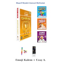 Tonguç 3. Sınıf Şampiyon Paketi Yeni Maarif Modeli Uzay A+ Emoji Kalem Yeni Müfredat