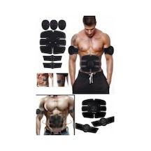 Six Pad Abs Kası Aleti Siyah