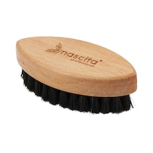 Nascita Doğal At Kılı Sakal Tarama Fırçası 9,5 4,5 Cm Nasbathk0019t