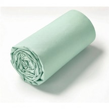 Maki Home %100 Pamuklu Açık Yeşil 90x190+50x70 Cm Tek Kişilik Lastikli Çarşaf Takımı Mint Yeşili