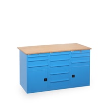 Star Çelik 11 Çekmeceli Dolaplı Çalışma Tezgahı-1850 MM
