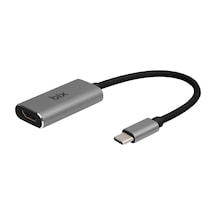Bix Bx01hb Usb C To 4k 30hz Hdmı Dönüştürücü Alüminyum Taşınabilir Usb-c Adaptörü Macbook Pro, Macbook Air, İpad Pro, Pixelbook, Xps, Galaxy Ve Daha Fazlası İçin