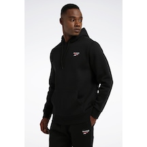 Reebok Rbk Arnamo Hoodıe Sweat Siyah Erkek Sweatshirt Siyah