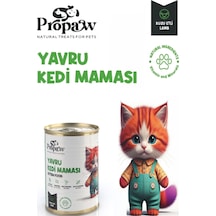 Propaw Kuzu Parça Etli Jöleli Premium Tahılsız Yavru Kedi Maması 415 G