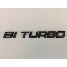 Biturbo Piano Black Bagaj Yazısı Arması Logosu 3m 3d Abs Mercedes Sl