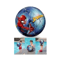 Spiderman Deniz Topu Örümcek Adam Deniz Plaj Oyuncak Mavi
