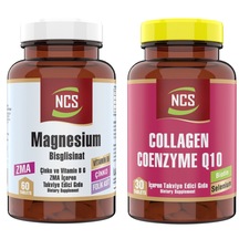 Ncs Magnesium Bisglisinat Çinko Folic Acid 60 Tablet Collagen Coe