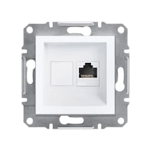 Schneider Eph4770121 Asfora Beyaz 1 Rj45cat6 UTP Çerçevesiz