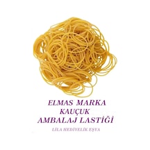 1000 Adet Kauçuk Elmas Marka Ambalaj Lastiği / Paket Lastiği / 40 Mm /