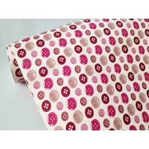 D-c-fix 276-0624 Düğme Desen Dekoratif Yapışkanlı Folyo 45 Cm X 2 Mt