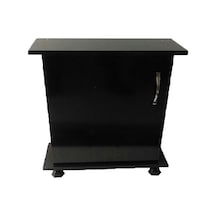 Kanki Pet Düz Siyah Akvaryum Sehpa 65 CM