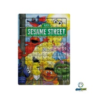 Ghostbastır Design Susam Sokağı 99 Parça Ayaklı Puzzle Dekoratif Çocuk Yapbozu 0196