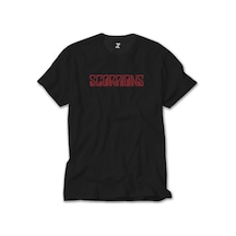 Scorpions Tex Red Siyah Tişört