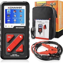 KONNWEI KW710 Akü Test Cihazı – 6V / 12V / 24V Profesyonel Akü ve Marş Sistemi Analizörü