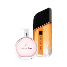 Avon Full Speed Erkek Parfüm ve Wish Of Love Kadın Parfüm Paketi
