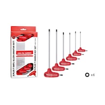X-plus T.saplı Torx Allen Anahtar Takım 6'lı