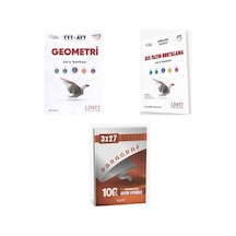 2027 Tyt Limit Ayt Geometri Soru + Ses Yazım Noktalama Soru + Anla Kazan Paragraf Deneme 3'lü Set