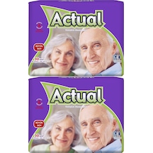 Actual Yetişkin Hasta Bezi Bel Bantlı L-Büyük 60 Adet (2Pk*30) Actual Yetişkin Hasta Bezi Bel Bantlı L-Büyük 60 Adet (2Pk*30)