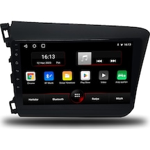 Redhat Honda Civic Fb7 Android Carplay Multimedya 2012-2015 6gb Ram + 128gb Hafıza + 8 Çekirdek