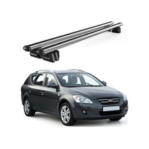 Pençe Kia Cee'd Sw 5d Estate 2006-2012 Uyumlu Gri Ara Atkı Port Bagaj Tavan Barı