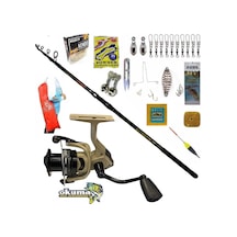Okuma Outrax 6000 390cm 50-150gr North Star Profesyonel Sazan Kıyı Olta Takımı Seti
