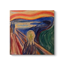 Edvard Munch - The Scream Çığlık Tablosu 100 X 100