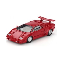 1/64 Model Araç Countach 25th Anniversary Red Çok Renkli