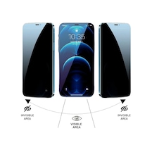 Apple iPhone 15 Plus Uyumlu Hayalet Ekran Koruyucu 6D Kırılmaz Cam Extra Koruma Ekranı Tam Kaplar