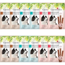Kuzu-somon-dana Aromalı 3lü Stick Köpek Ödülü 12li Paket