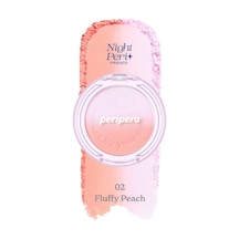Doğal Görünüm Sunan İki Tonlu Pudra Allık Perıpera Pure Blushed Custom Cheek 002 Fluffy Peach 002