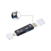 PrimeX PX-5068 Micro USB/ Type C to Micro Sd OTG Çevirici, Otg 3i
