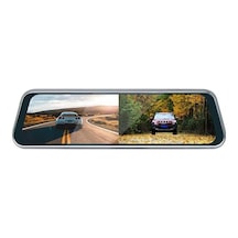 1080p Full Hd Araç İçi Kamera - Wifi Özellikli Dikiz Aynası Tipi 3 Kameralı Set İç, Dış, Arka