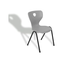 Monoblok Sandalye - Gri Çok Renkli